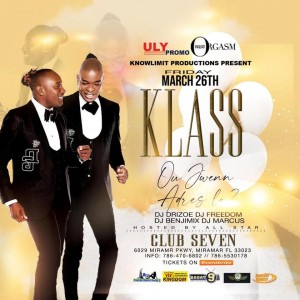 KLASS LIVE @ CLUB 7 IN MIAMI - SE OU SEL MWEN GENYEN